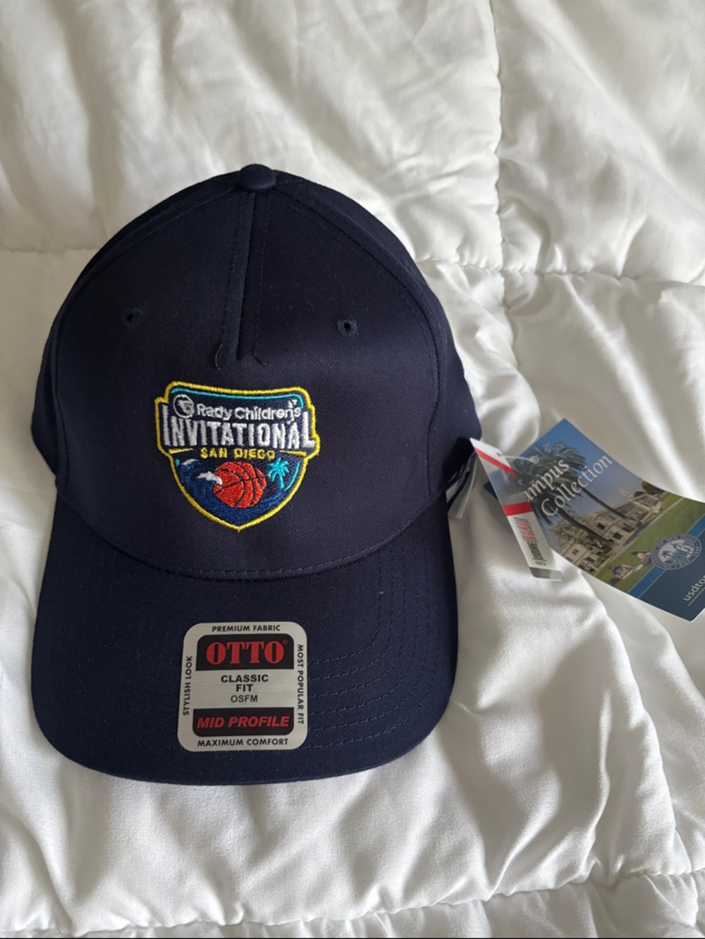 Rady Children’s Invitational San Diego 2025 Official Adjustable Hat Navy NEW
